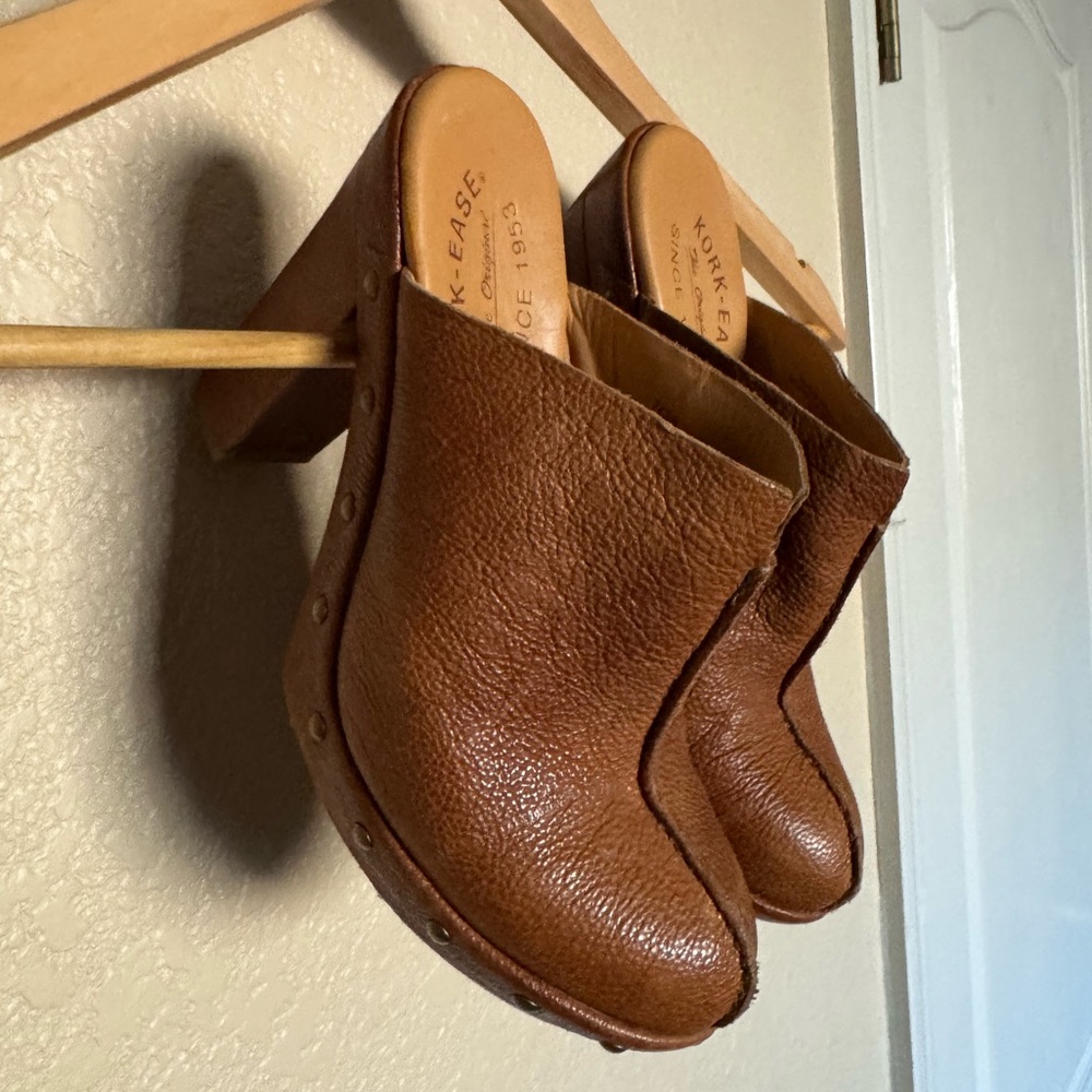 Kork-Ease heeled mules